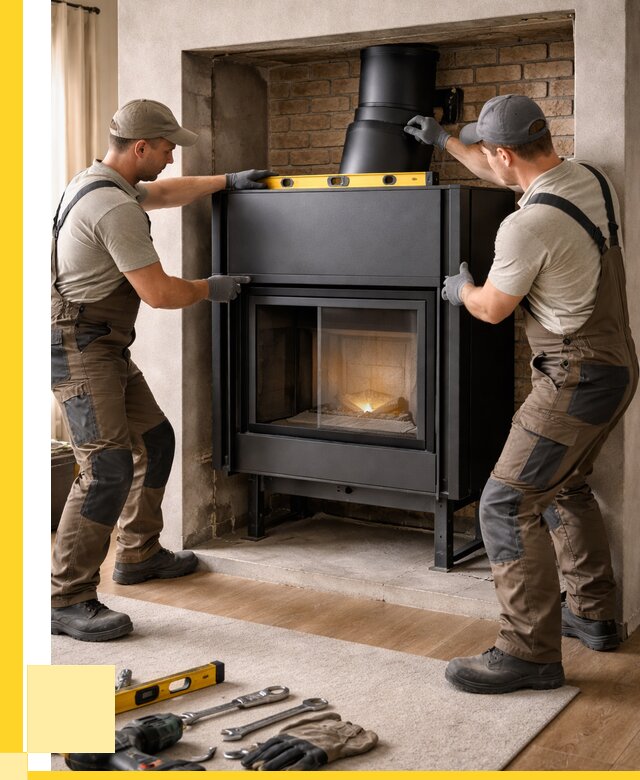 Установка каминных топок в Кандалакше под ключ от 18185 р. | ЭриданКнд