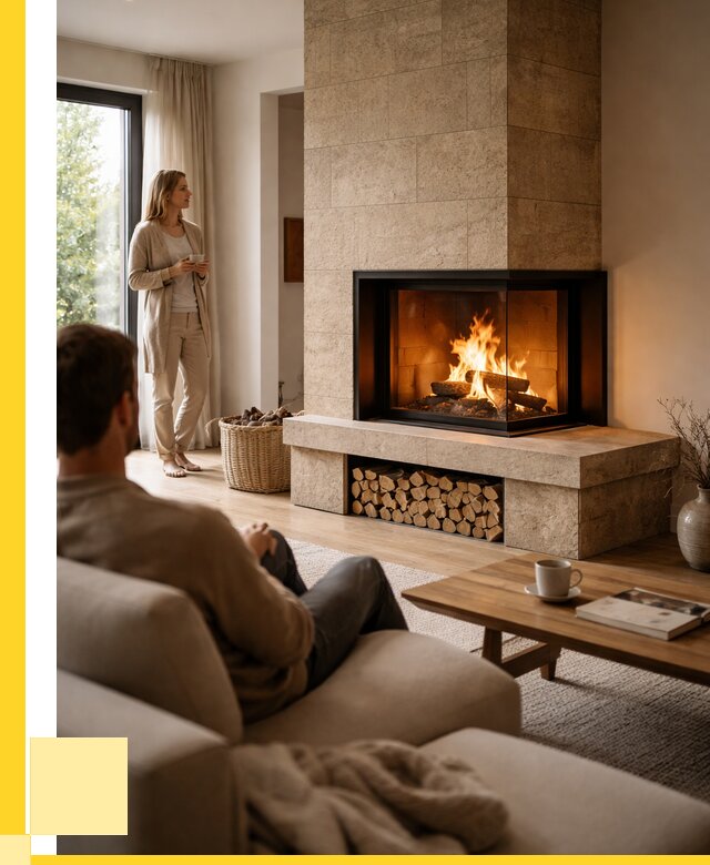 Угловые камины из кирпича установка в Кандалакше от 151545 р. ЭриданКнд