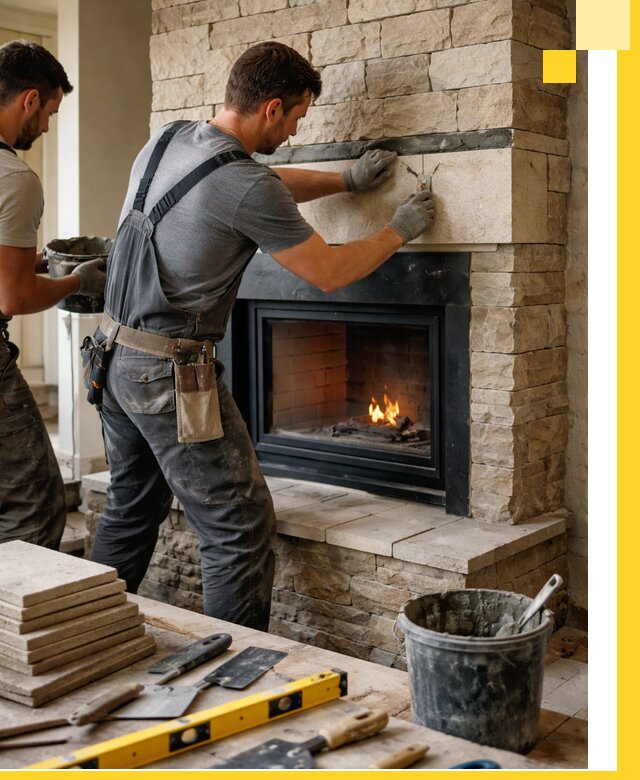 Проектирование и установка открытых каминов в Кандалакше