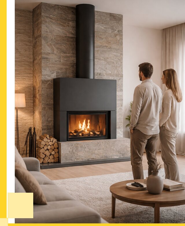 Закрытые камины под ключ в Кандалакше от 121236 р., ЭриданКнд