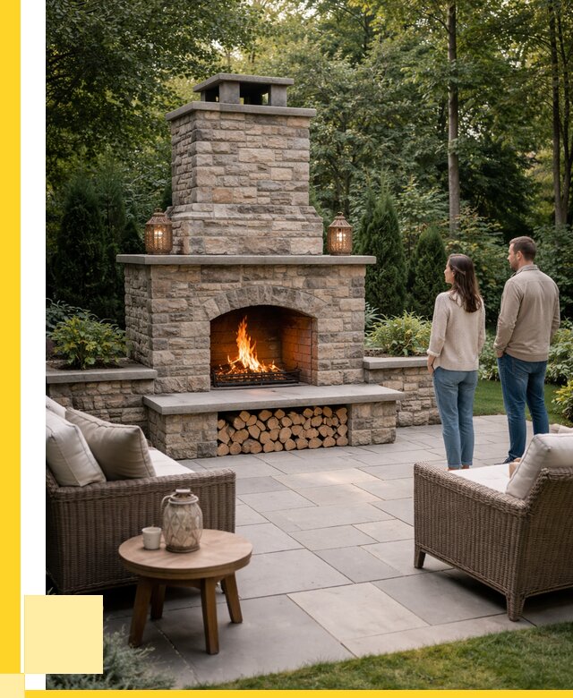 Уличные камины из кирпича в Кандалакше от 151545 р. | ЭриданКнд