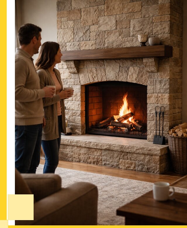 Каменные камины на заказ в Кандалакше от 181854 р. | ЭриданКнд