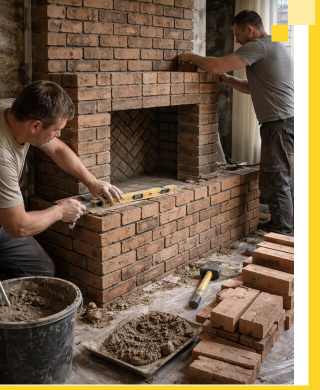 Изготовление и установка кирпичных каминов в Кандалакше