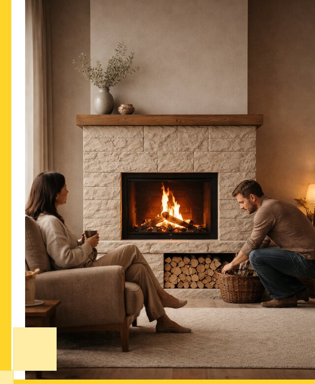 Камины для дома в Кандалакше под ключ от 151545 р. | ЭриданКнд