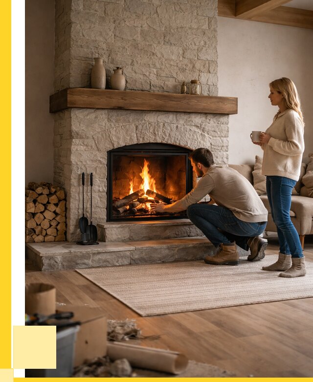 Камины для загородного дома в Кандалакше от 353605 р., ЭриданКнд