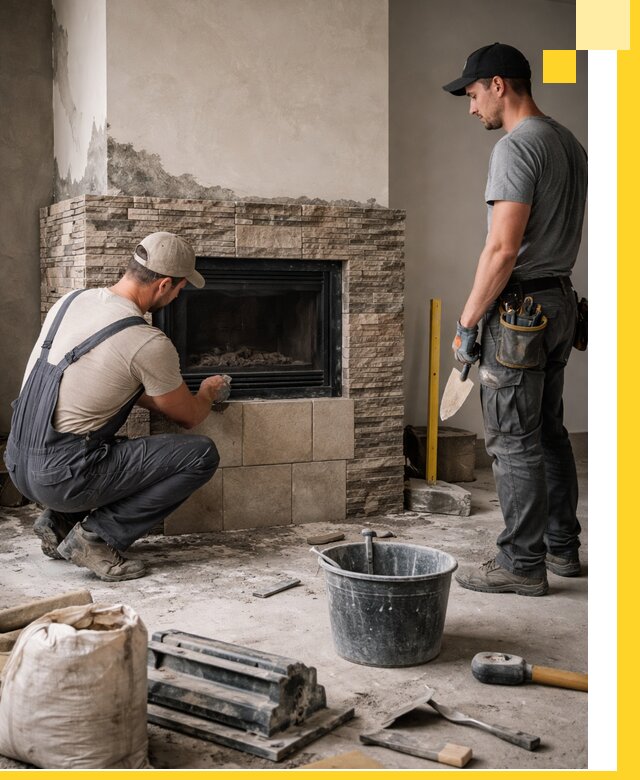 Камины под ключ в Кандалакше: проект, изготовление и монтаж