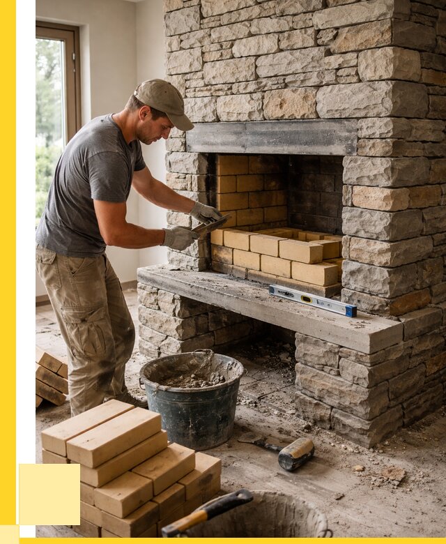 Кладка каминов и камина в Кандалакше от 25258 р. ЭриданКнд