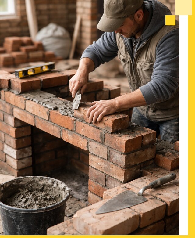 Кладка каминов под ключ в Кандалакше профессиональная отделка и монтаж