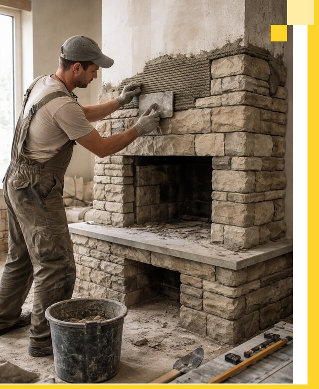 Строительство каминов под ключ в Кандалакше от проектирования до монтажа