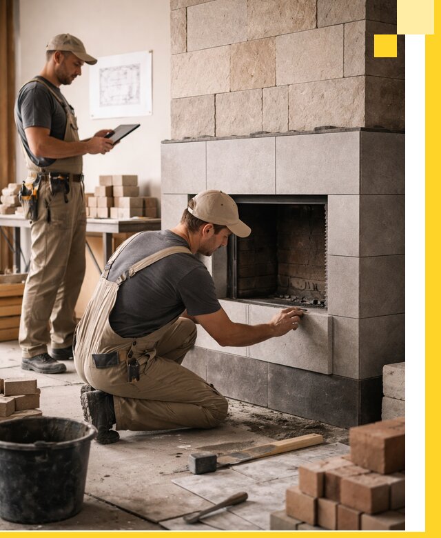 Индивидуальные проекты каминов и каминных систем в Кандалакше