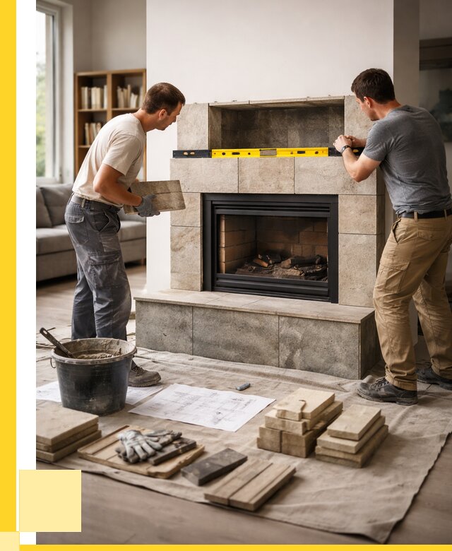 Монтаж каминов и установка в Кандалакше от 45464 р. | ЭриданКнд