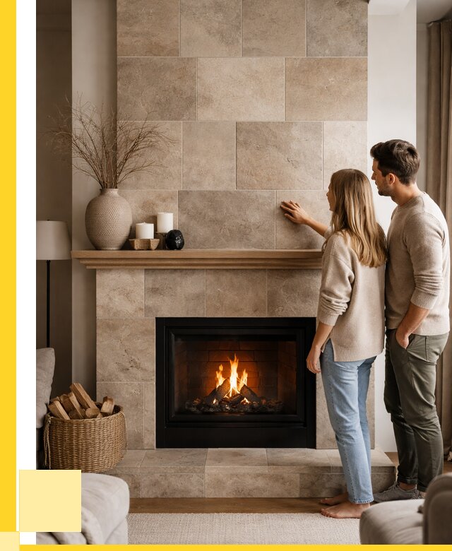 Облицовка каминов керамогранитом в Кандалакше от 4546 р. | ЭриданКнд