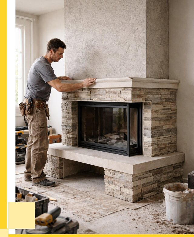 Изготовление каминов под ключ в Кандалакше от 151545 р. | ЭриданКнд