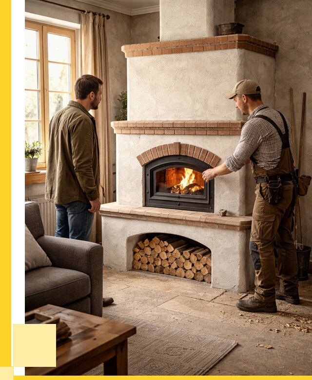 Печи камины в Кандалакше: кирпичные, изразцовые от 60618 р. | ЭриданКнд