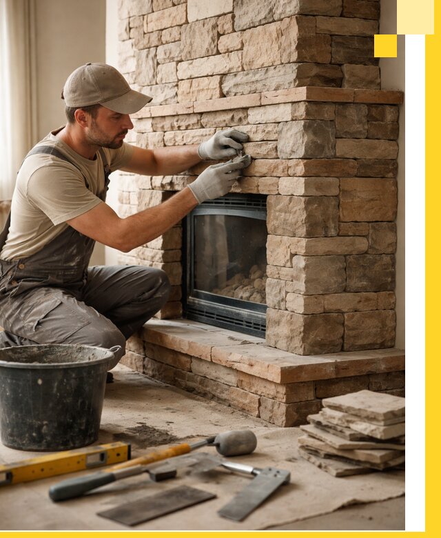 Проектирование и установка печей-каминов под ключ в Кандалакше