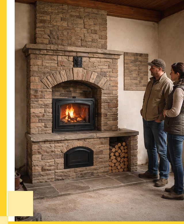 Кирпичная печь под ключ в Кандалакше от 151545 р. | ЭриданКнд