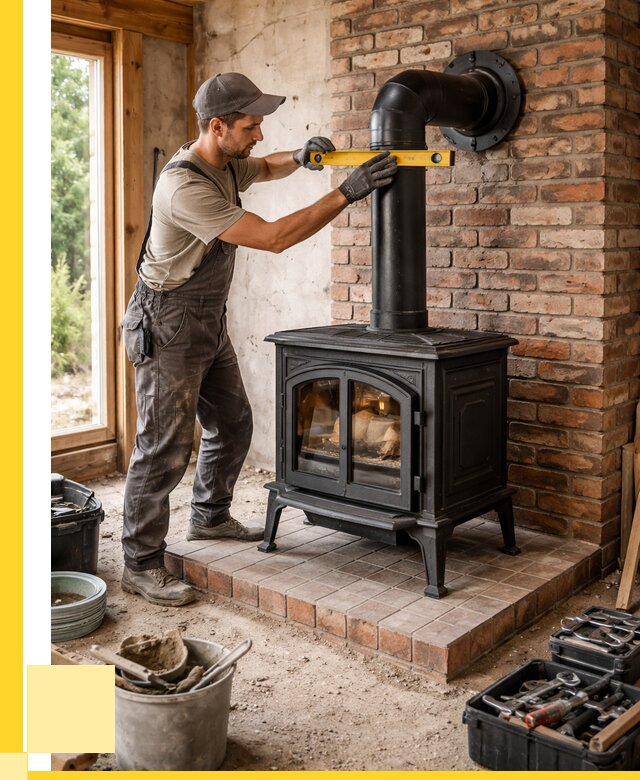 Монтаж печей установка банной печи в Кандалакше от 15155 р. | ЭриданКнд