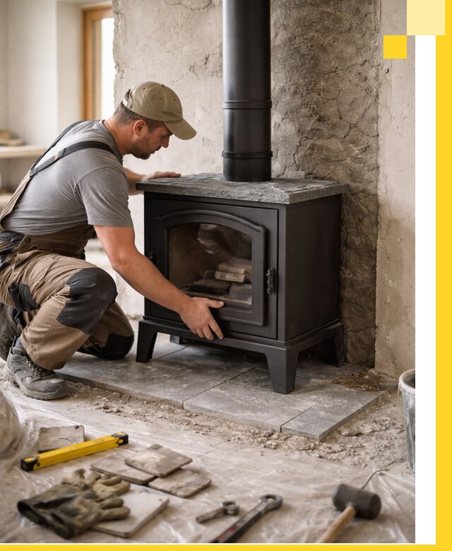 Профессиональный монтаж печей и каминов в Кандалакше под ключ