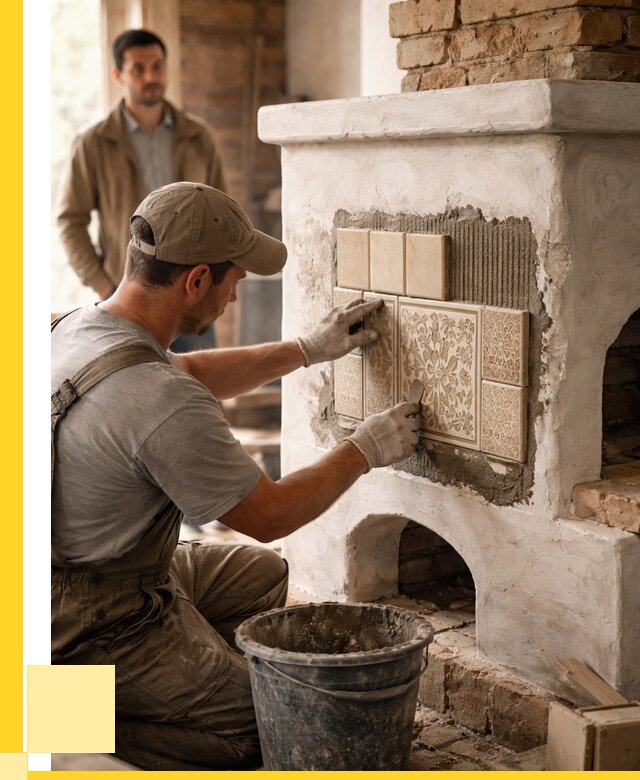 Отделка печей и банных печей в Кандалакше от 35361 р. | ЭриданКнд