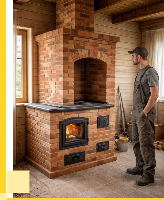 Кирпичные печи в Кандалакше: купить от 151545 р. | ЭриданКнд