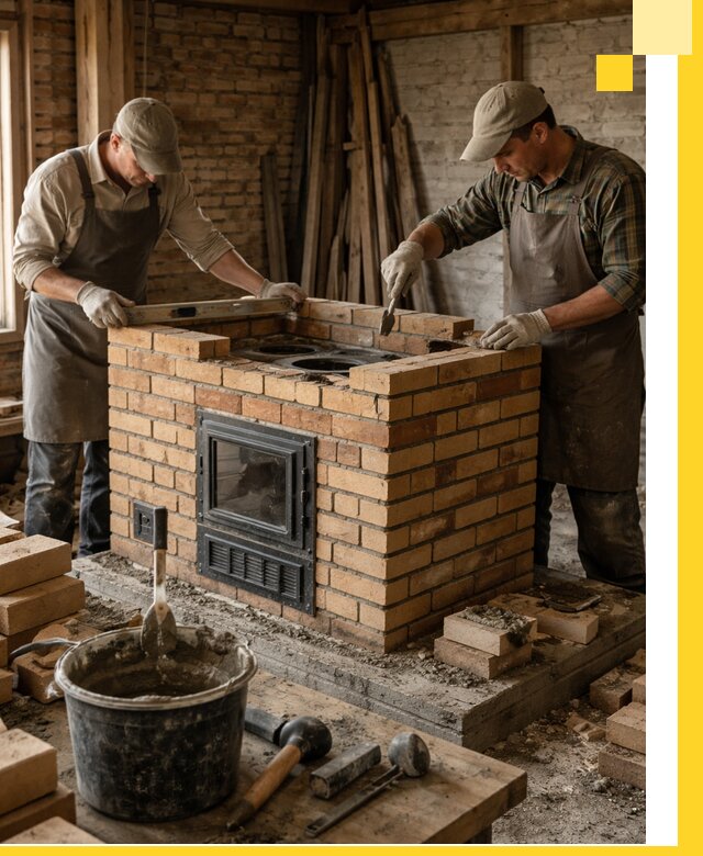 Изготовление и установка варочных печей под ключ в Кандалакше