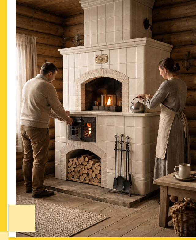 Русские печи в Кандалакше: установка от 151545 р. ЭриданКнд