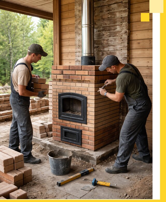 Производство и установка дачных печей под ключ в Кандалакше