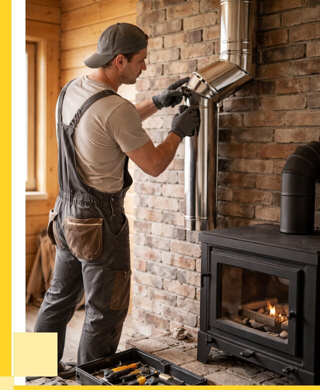 Монтаж дымоходов для печей в Кандалакше от 7577 р. | ЭриданКнд
