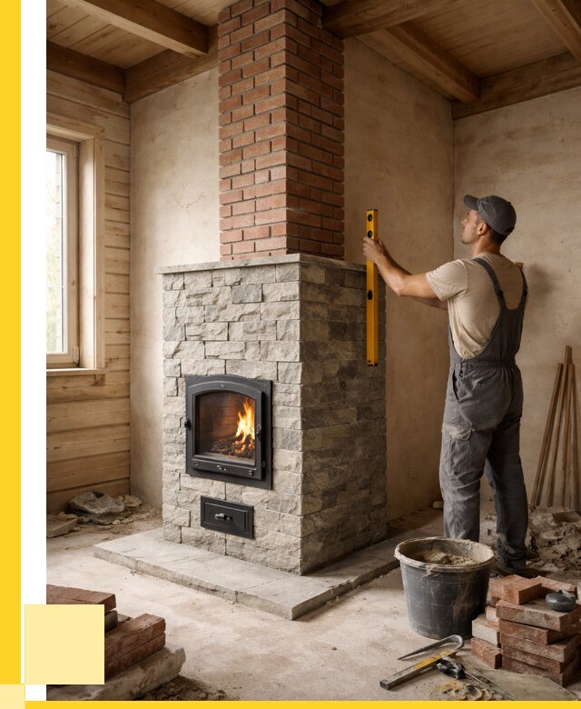 Печи и дымоходы под ключ в Кандалакше от 45464 р., ЭриданКнд