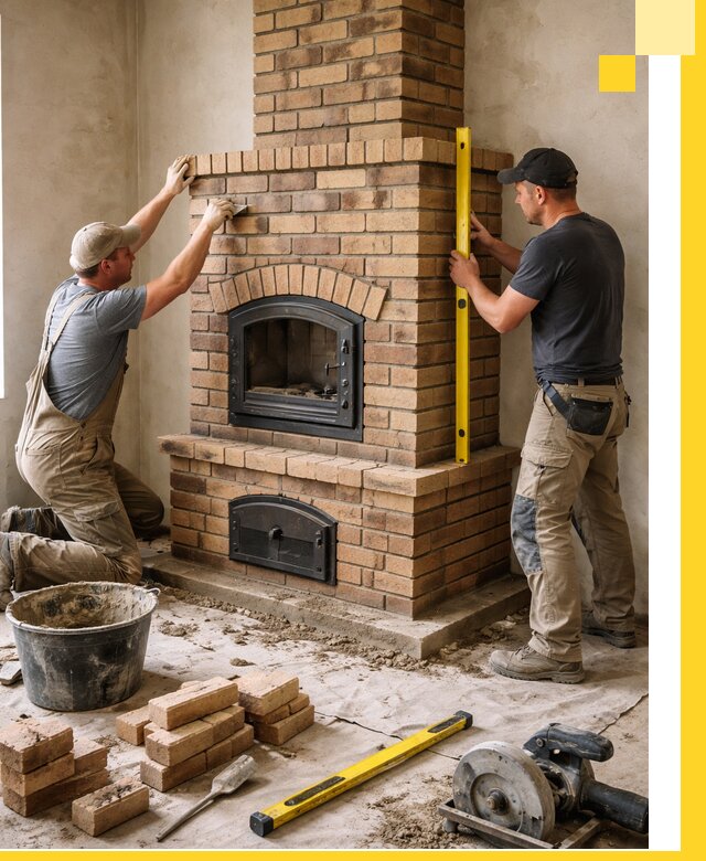 Продажа и установка печей и каминов для дома под ключ в Кандалакше