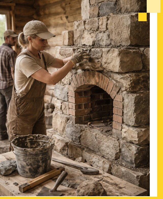 Каменные печи на заказ и монтаж в Кандалакше, долговечные решения