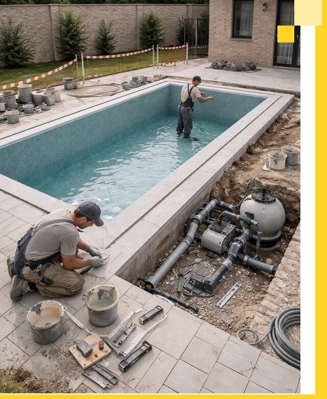 Строительство бассейнов под ключ в Кандалакше: проекты и монтаж