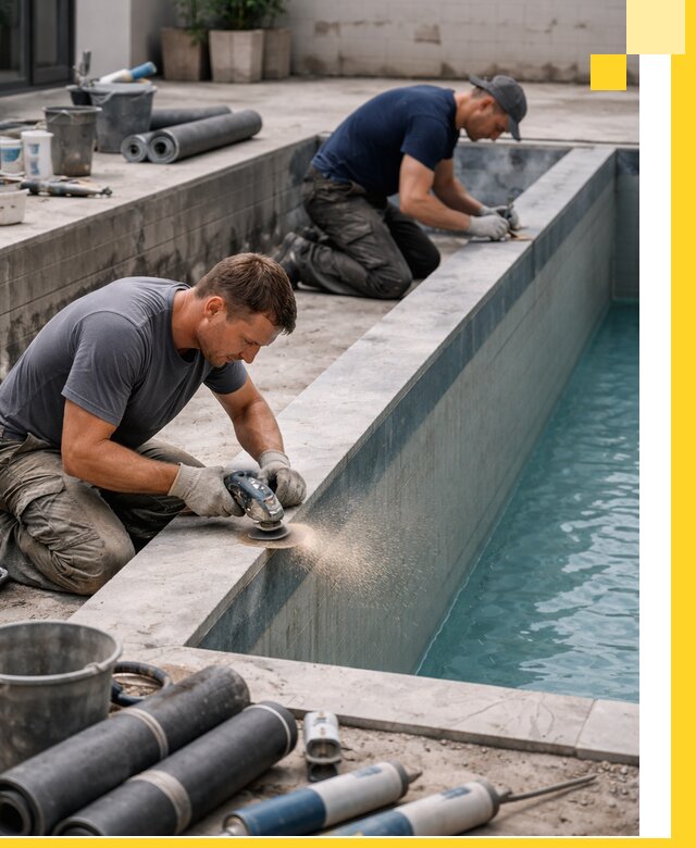 Профессиональный ремонт бассейнов под ключ в Кандалакше