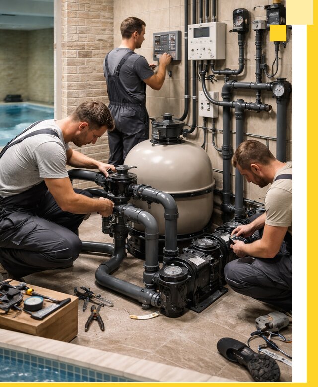 Комплексное оборудование для бассейнов под ключ в Кандалакше