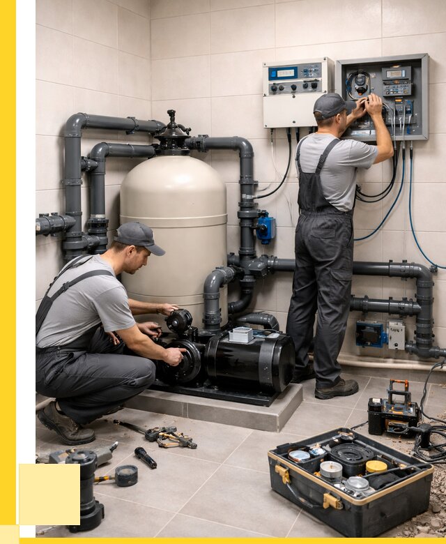 Монтаж оборудования для бассейнов в Кандалакше от 40412 р. | ЭриданКнд