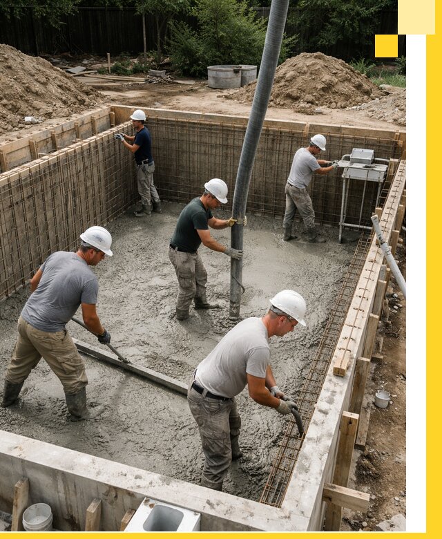 Строительство бетонных бассейнов под ключ в Кандалакше