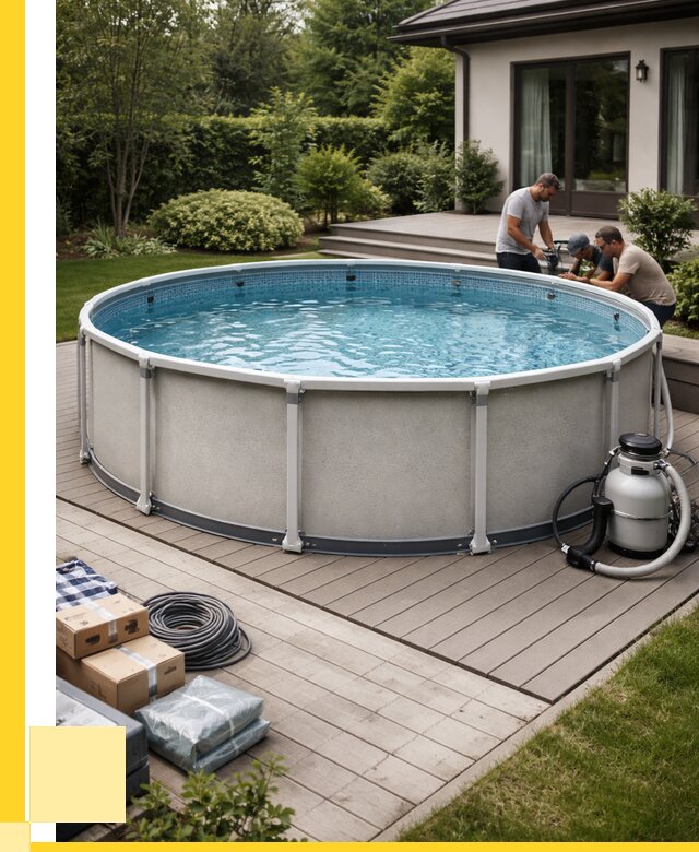 Купить каркасные бассейны в Кандалакше от 45464 р. | ЭриданКнд