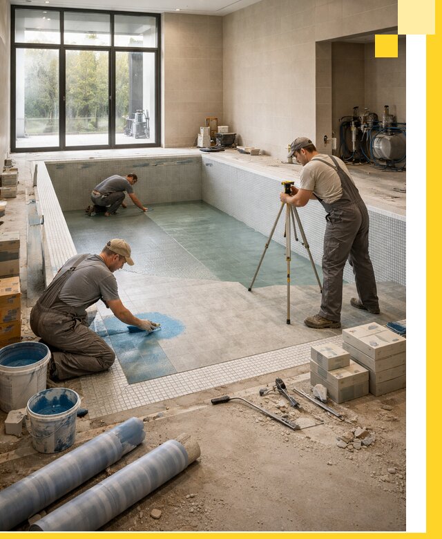 Проект и строительство закрытых бассейнов в Кандалакше под ключ