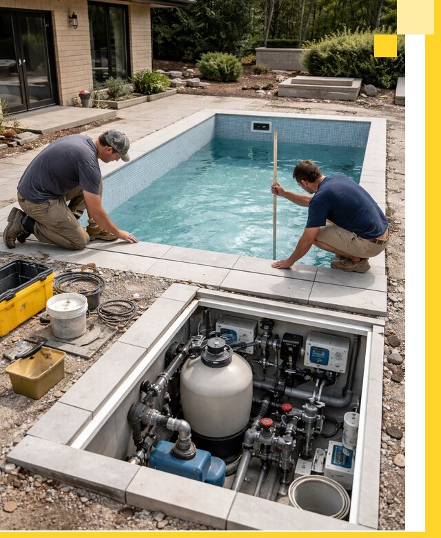 Строительство качественных домашних бассейнов под ключ в Кандалакше