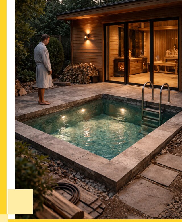 Бани с бассейном под ключ в Кандалакше от 95979 р. | ЭриданКнд