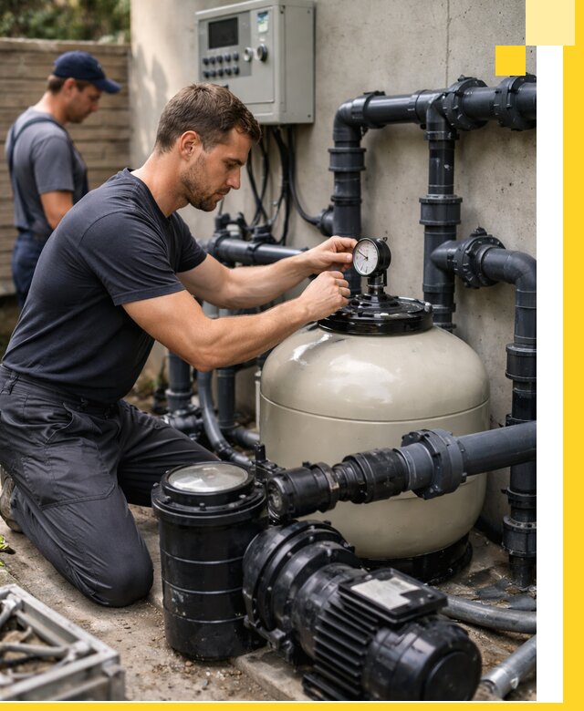 Поставка и монтаж фильтровального оборудования для бассейнов в Кандалакше