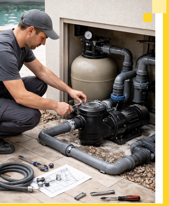 Поставка, монтаж и сервис насосов для бассейнов в Кандалакше