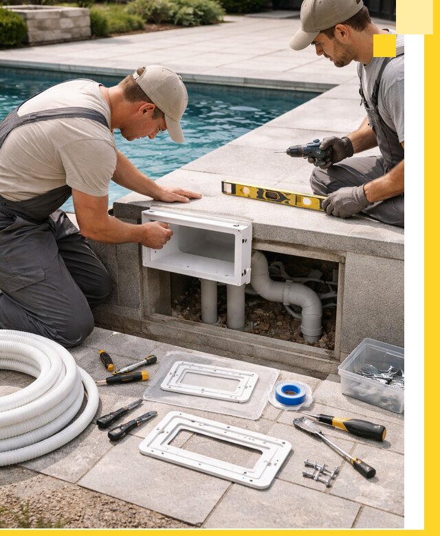 Поставка и установка скиммеров для бассейнов в Кандалакше