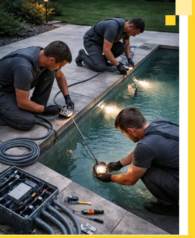 Профессиональное освещение бассейнов в Кандалакше: дизайн и монтаж