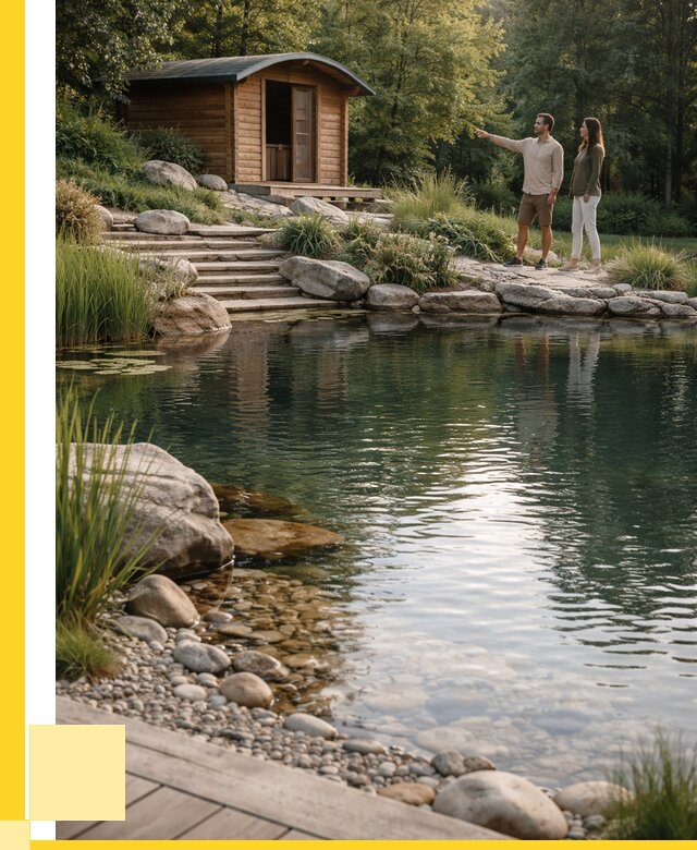 Природные бассейны под ключ в Кандалакше от 454635 р. | ЭриданКнд