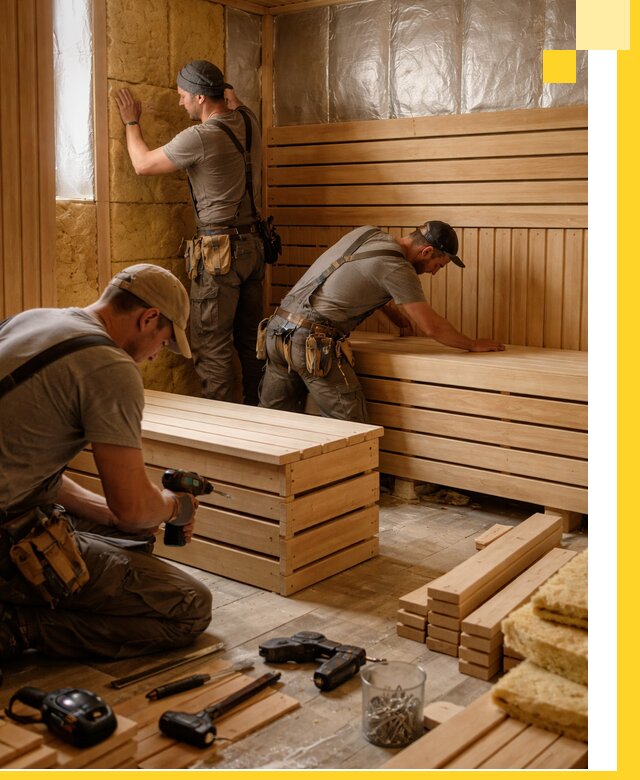 Профессиональное строительство саун под ключ в Кандалакше