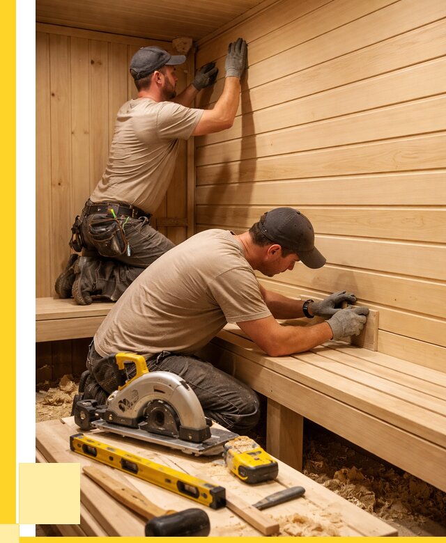 Обшивка саун вагонкой в Кандалакше от 2526 р. | ЭриданКнд