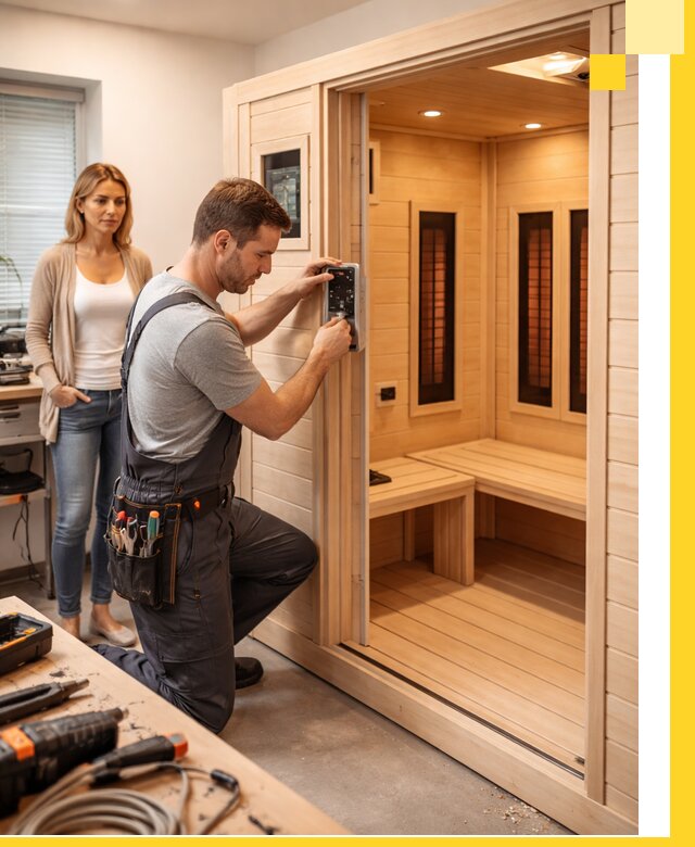 Инфракрасные сауны под ключ в Кандалакше продажа и установка