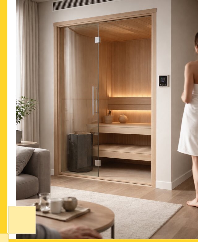 Сауна в квартире под ключ в Кандалакше от 121236 р. ЭриданКнд