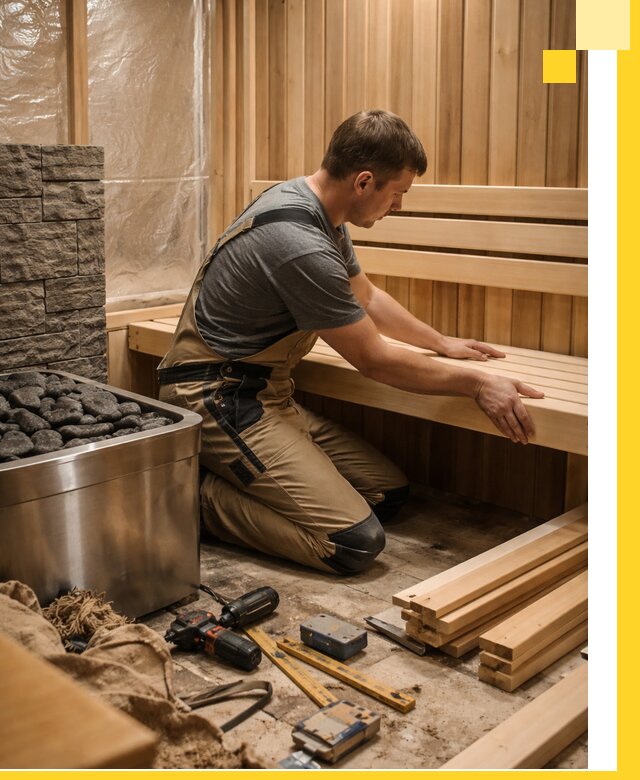 Сауны для дома под ключ с проектированием и монтажом в Кандалакше